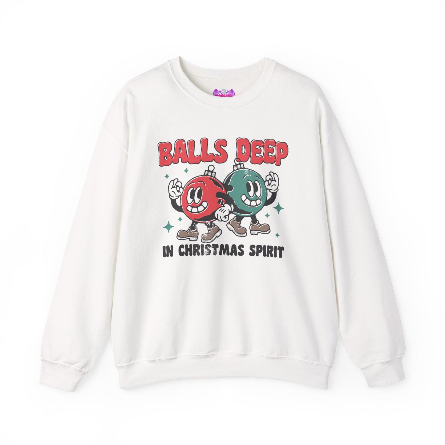 Balls Deep Unisex Heavy Blend™ Crewneck Sweatshirt