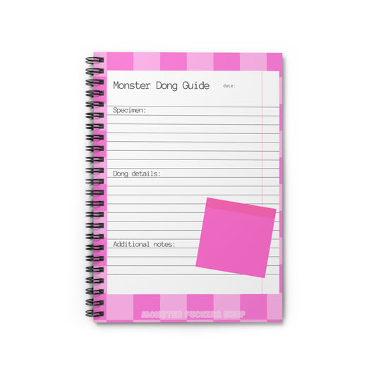 Monster Dong Guide Notebook
