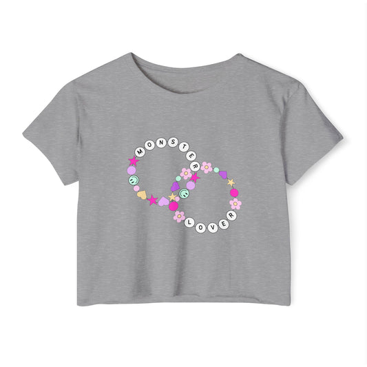 Friendship Bracelet Women's Festival Crop Top