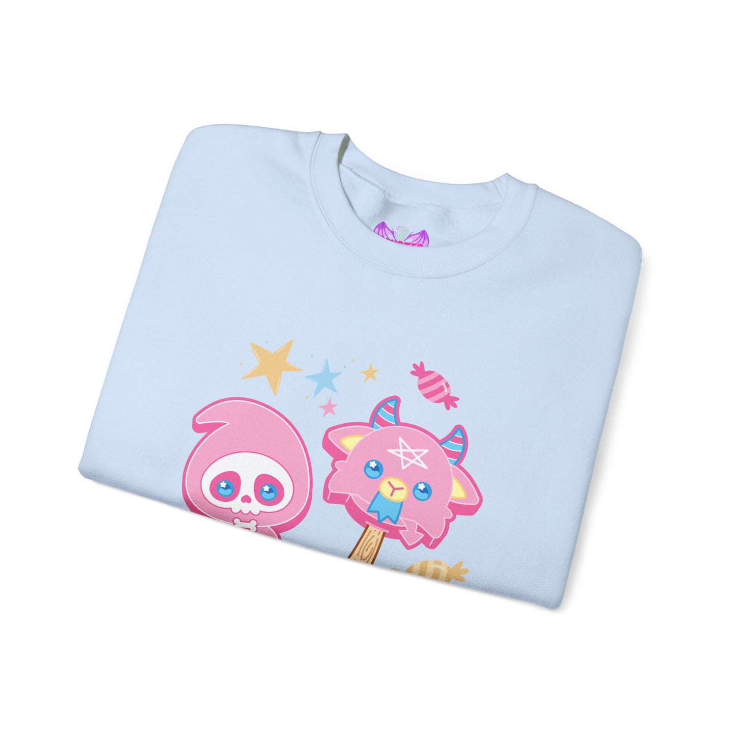 Halloween Treats Pastel Unisex Heavy Blend™ Crewneck Sweatshirt