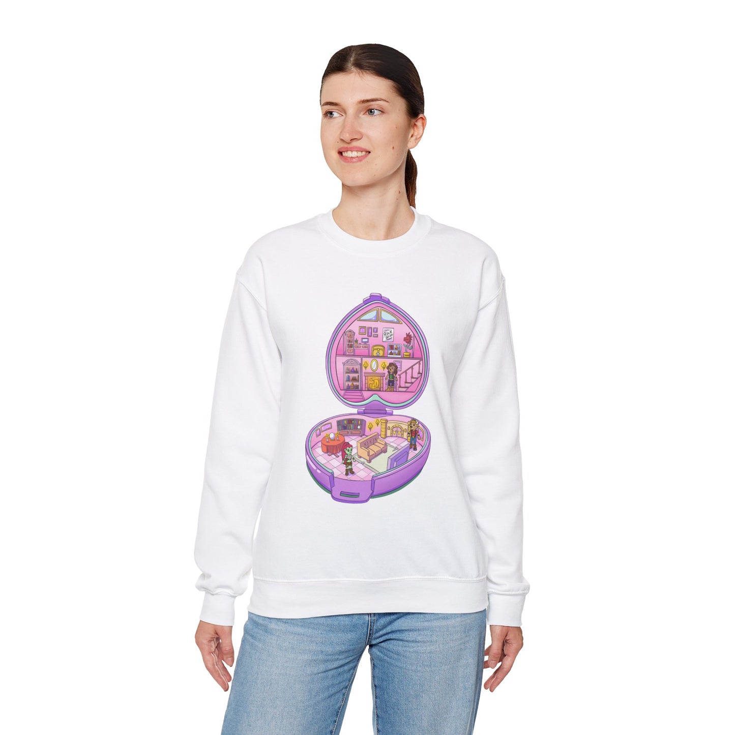 Monster Compact Unisex Heavy Blend™ Crewneck Sweatshirt