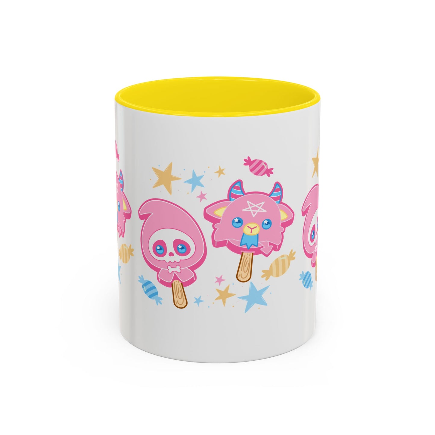 Halloween Treats Pastel Accent Coffee Mug (11, 15oz)