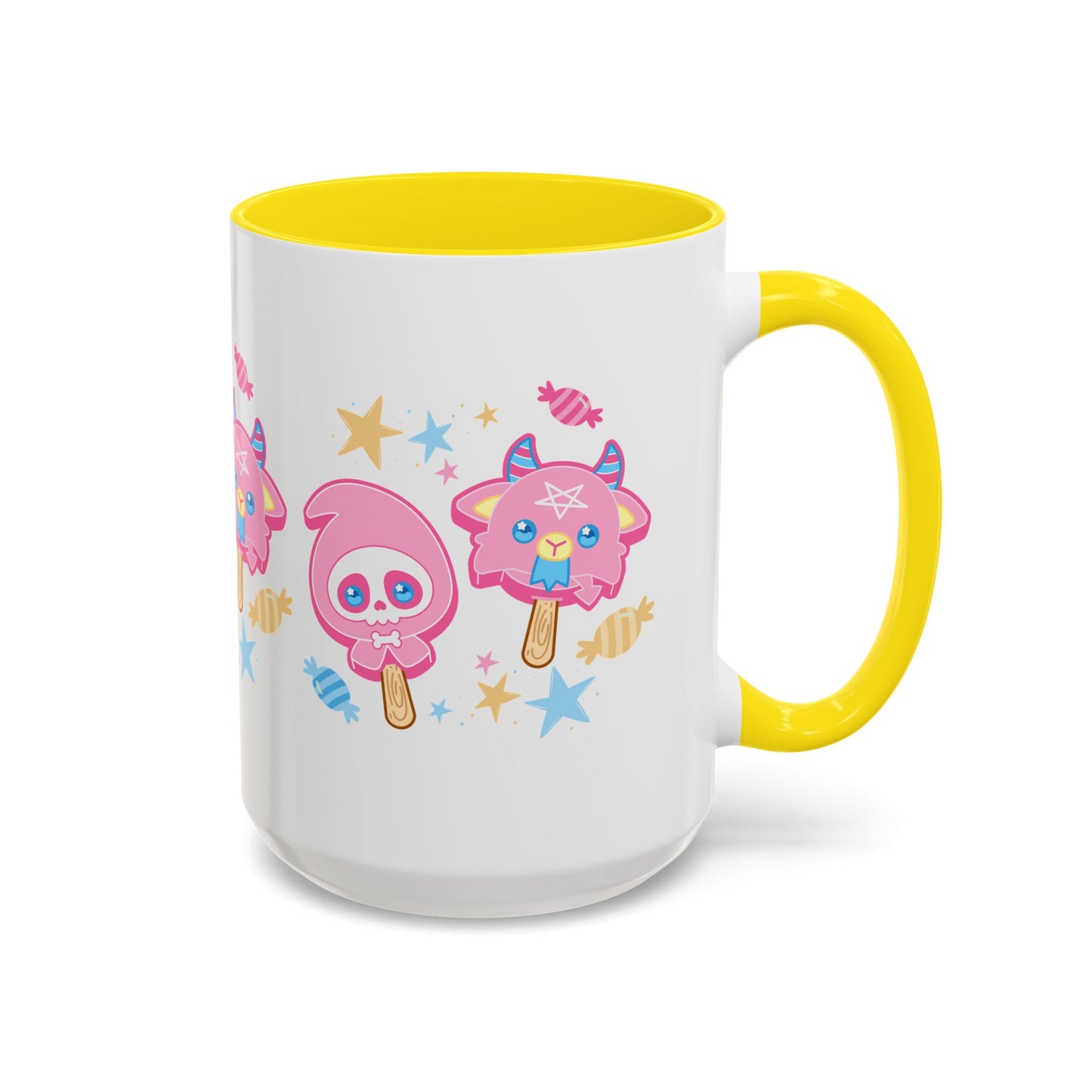 Halloween Treats Pastel Accent Coffee Mug (11, 15oz)