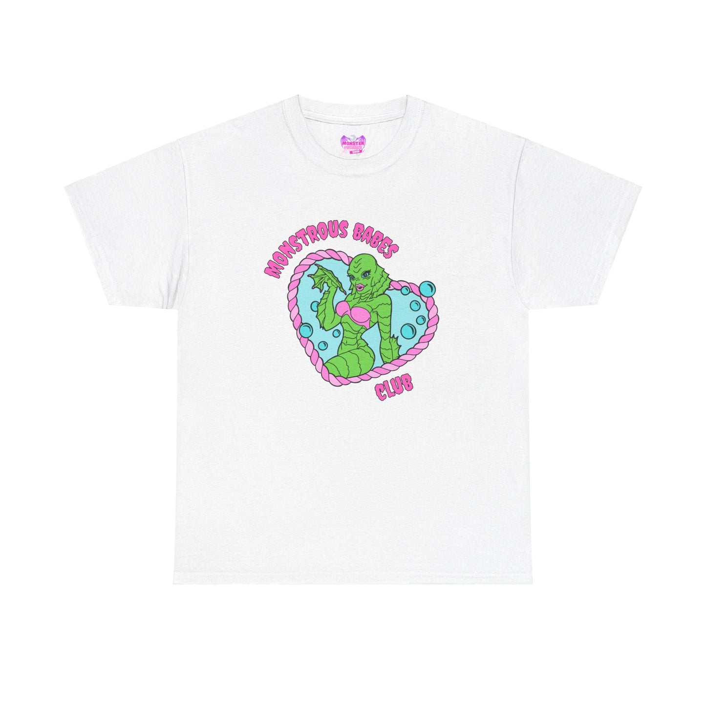 Monstrous Babes Club Lagoona Unisex Heavy Cotton Tee
