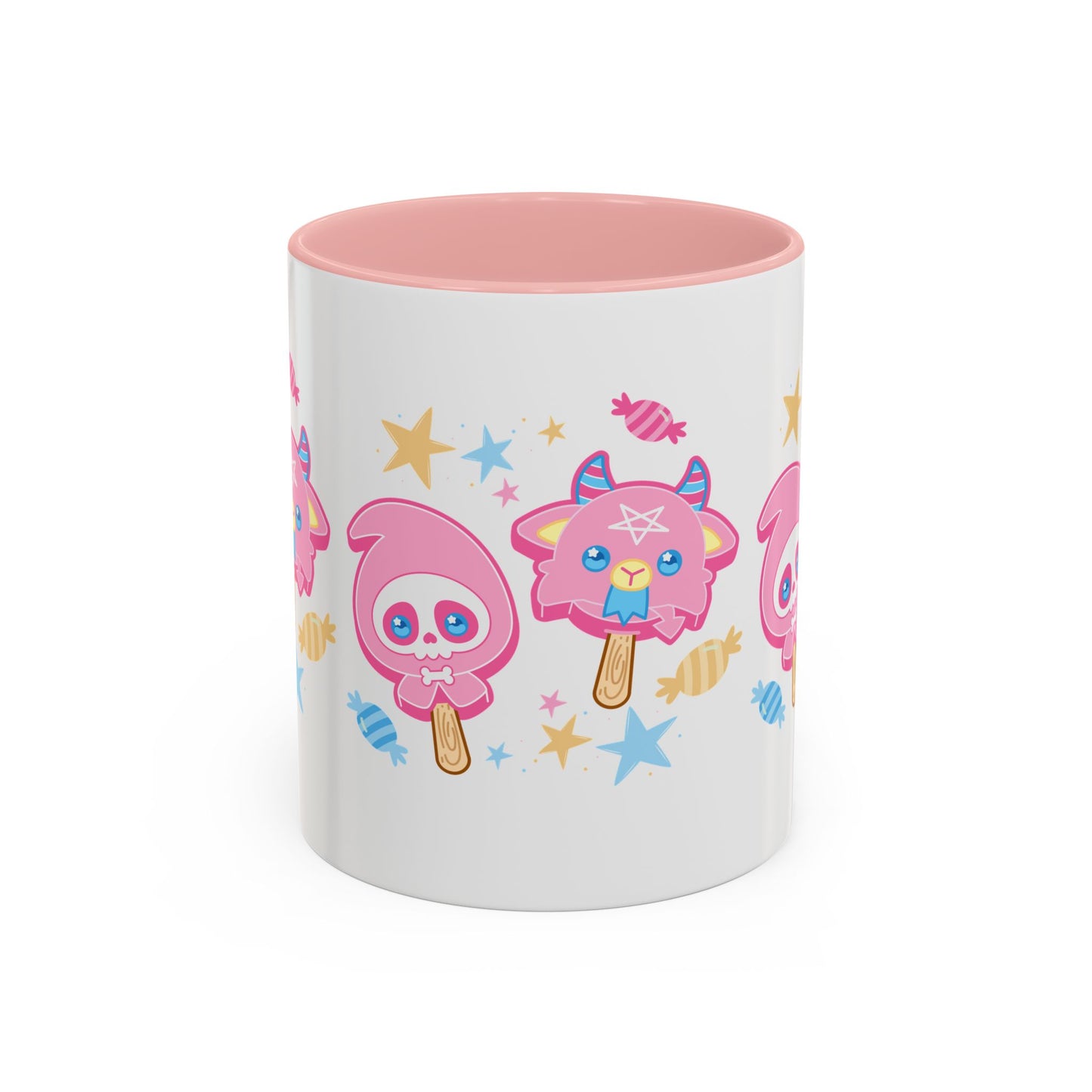 Halloween Treats Pastel Accent Coffee Mug (11, 15oz)