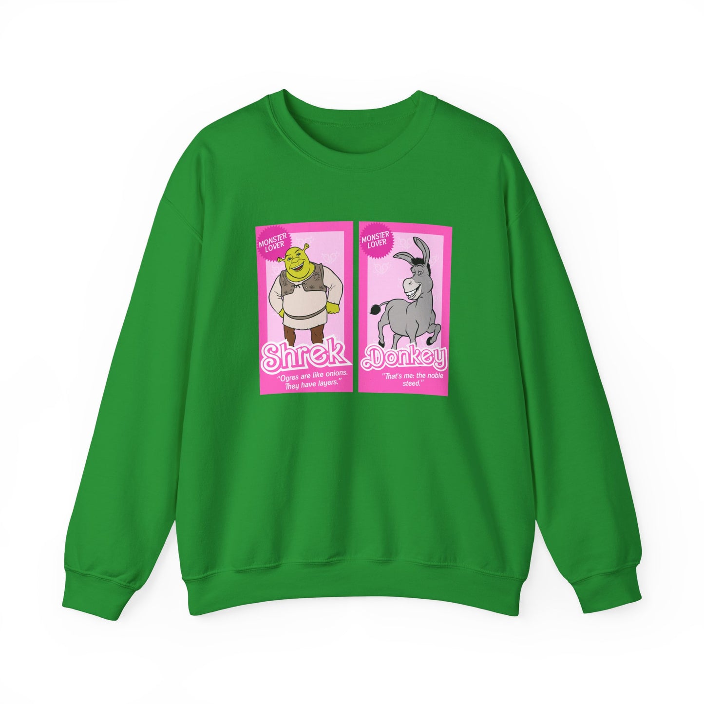 Ogre and Donkey Dolls Unisex Heavy Blend™ Crewneck Sweatshirt
