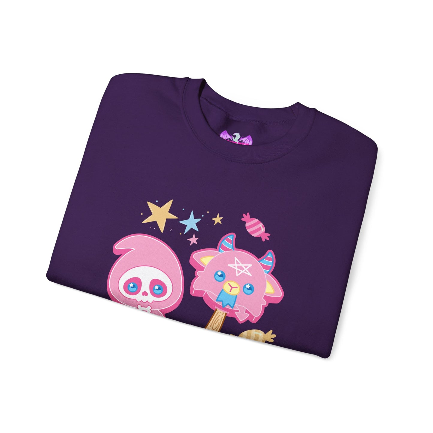 Halloween Treats Pastel Unisex Heavy Blend™ Crewneck Sweatshirt
