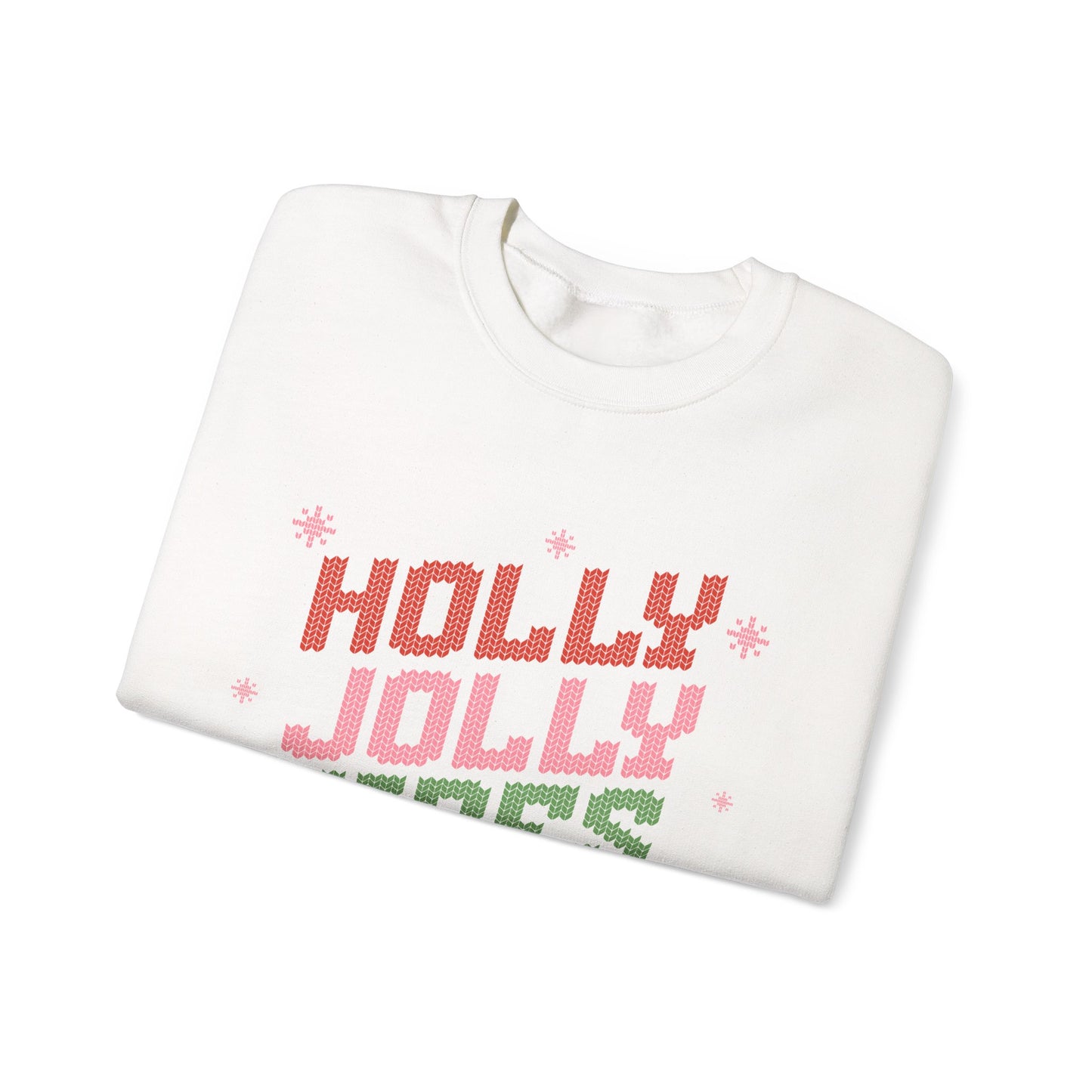 Holly Jolly Vibes Unisex Heavy Blend™ Crewneck Sweatshirt