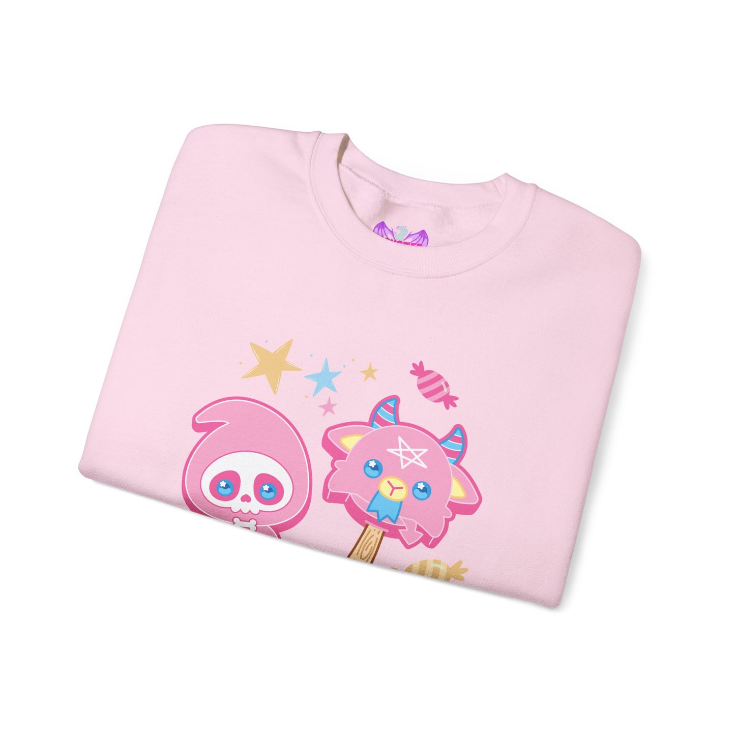 Halloween Treats Pastel Unisex Heavy Blend™ Crewneck Sweatshirt