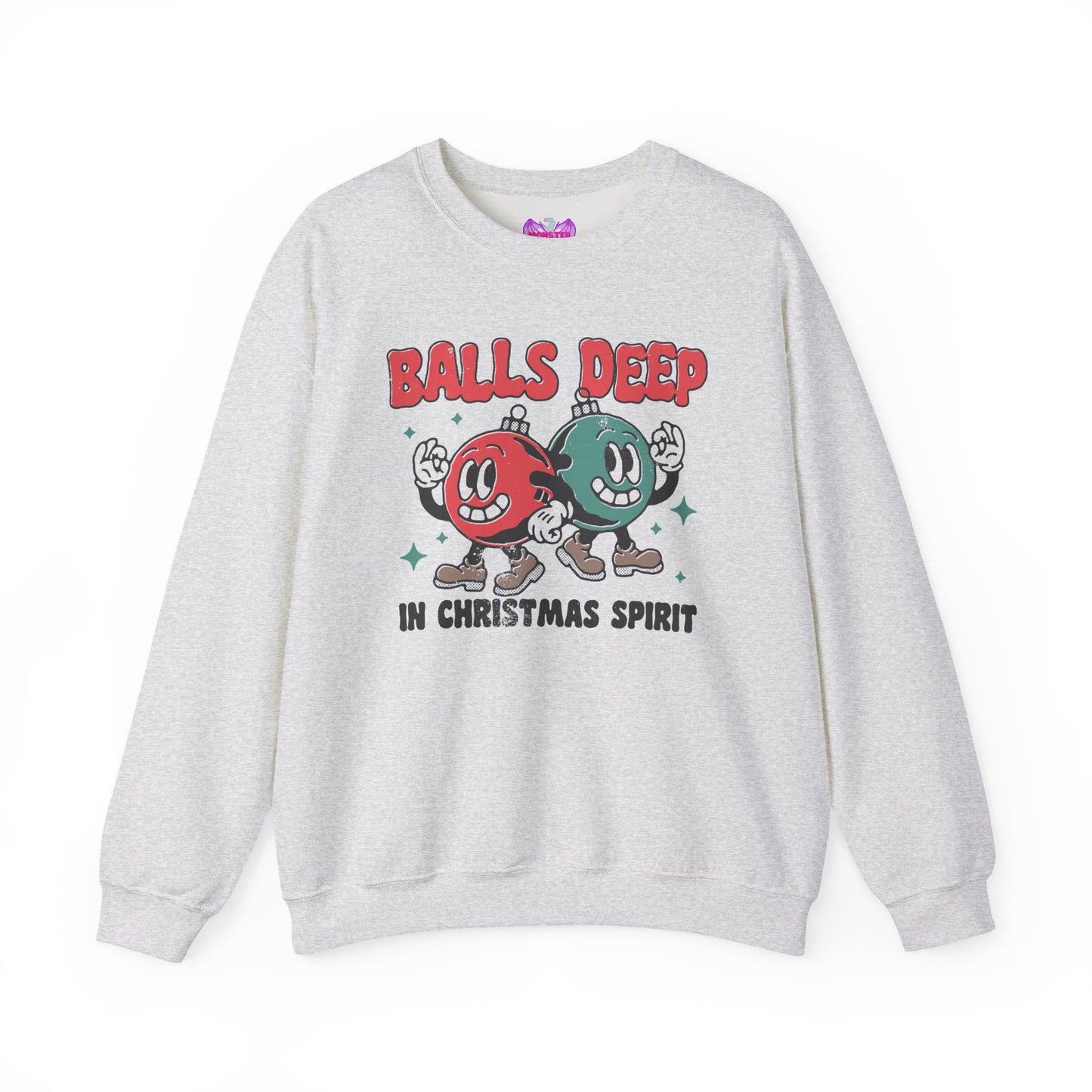 Balls Deep Unisex Heavy Blend™ Crewneck Sweatshirt