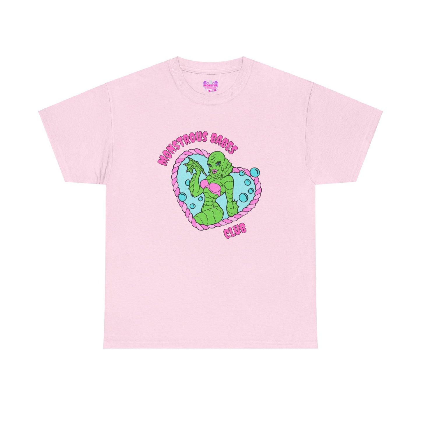 Monstrous Babes Club Lagoona Unisex Heavy Cotton Tee