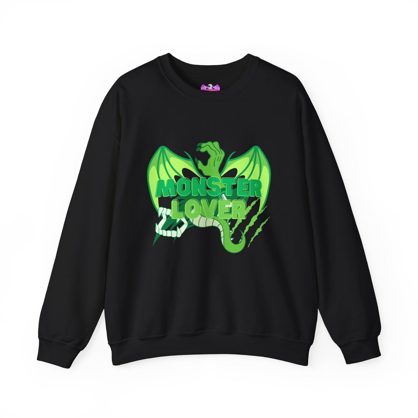 Lucky Green Monster Lover SE Unisex Heavy Blend™ Crewneck Sweatshirt