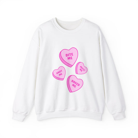 Knotty Hearts Unisex Heavy Blend™ Crewneck Sweatshirt