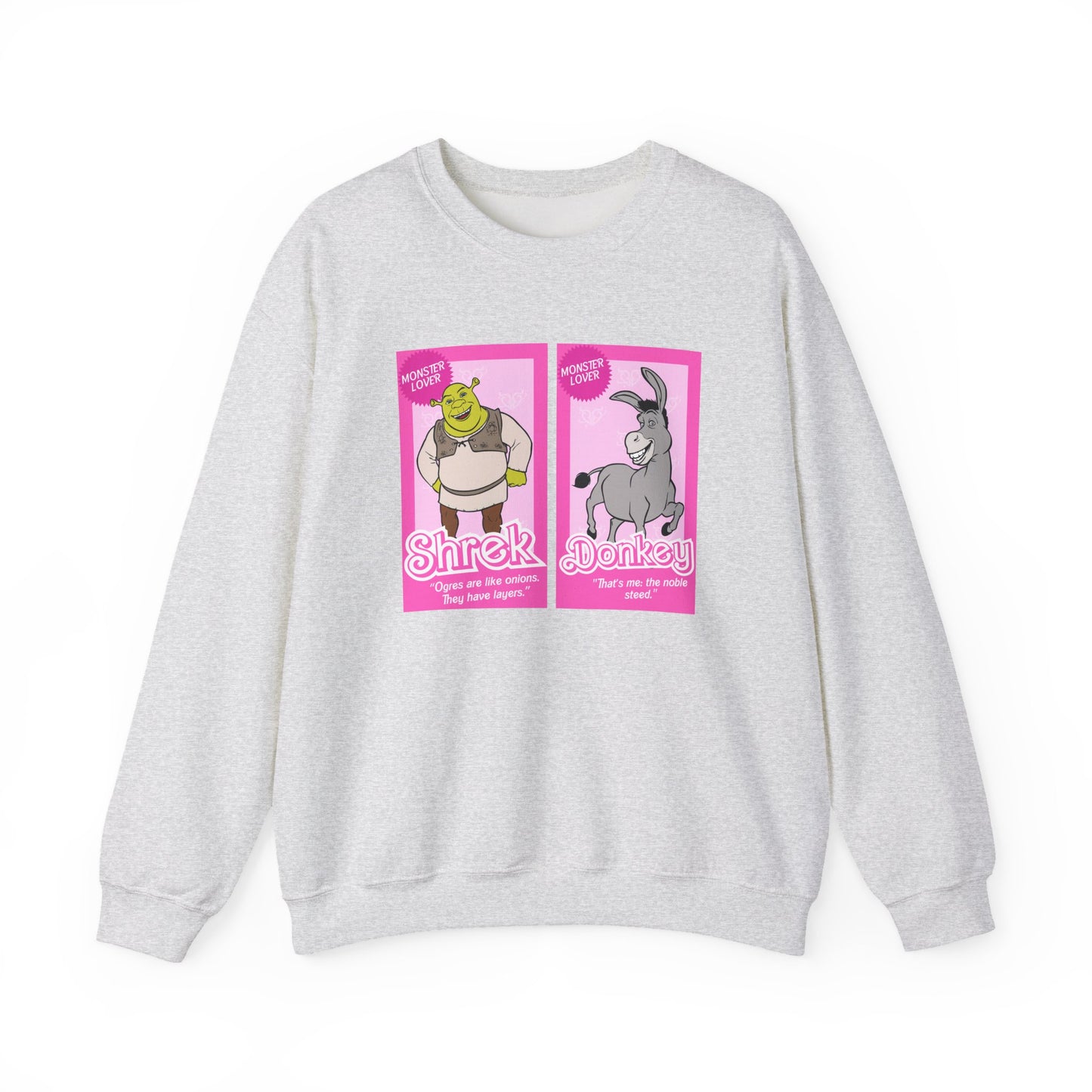 Ogre and Donkey Dolls Unisex Heavy Blend™ Crewneck Sweatshirt