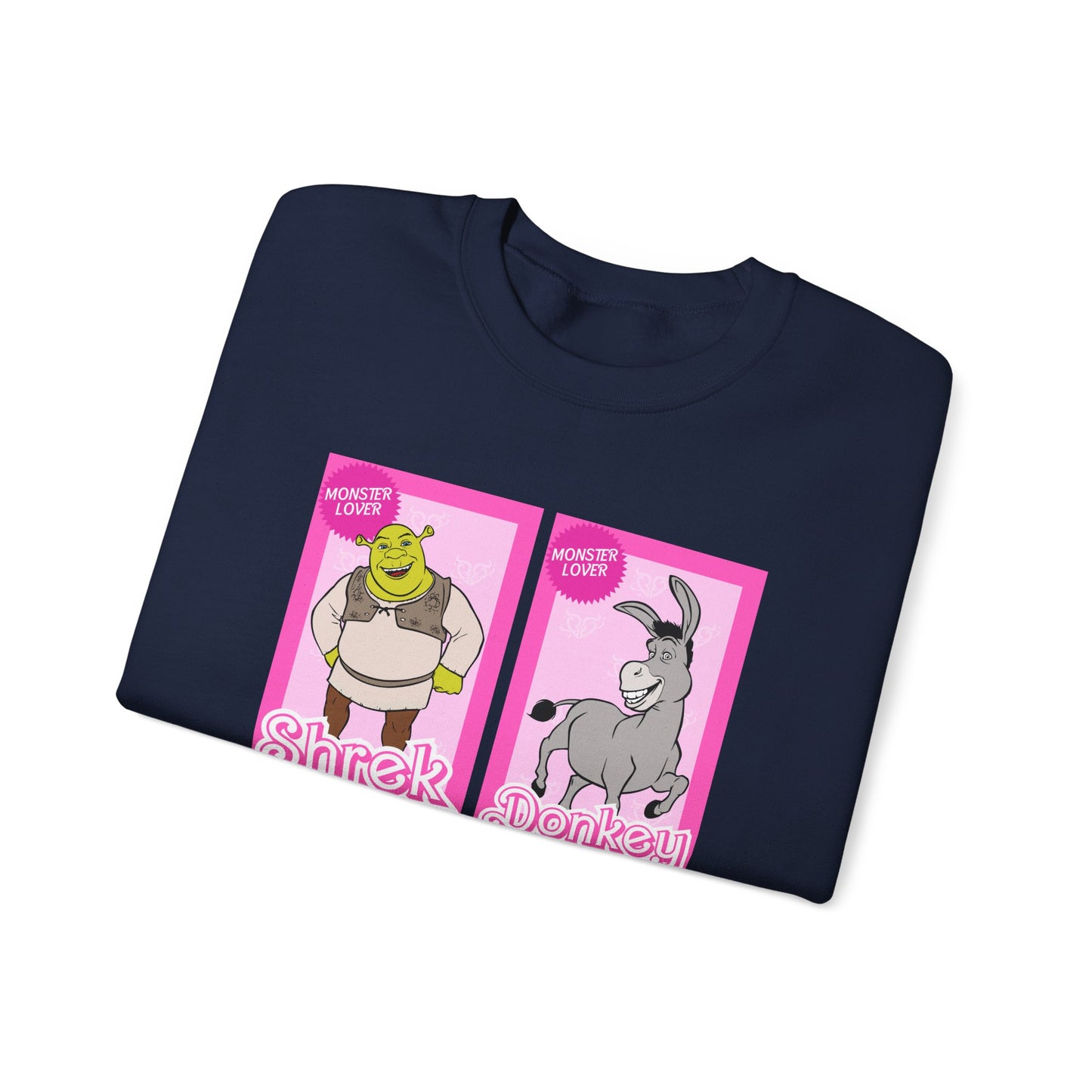 Ogre and Donkey Dolls Unisex Heavy Blend™ Crewneck Sweatshirt