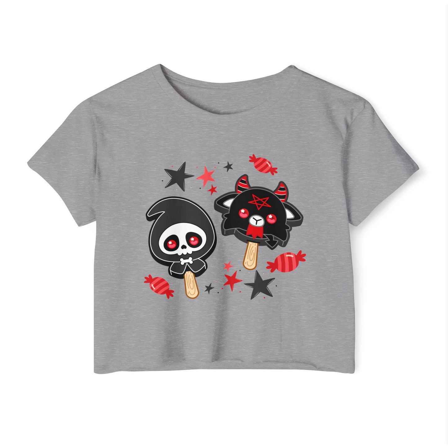 Halloween Treats Women's Festival Crop Top