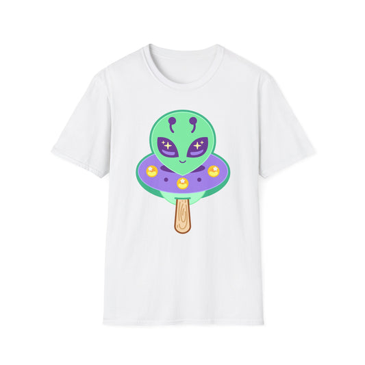 Monster Treat Alien Unisex Softstyle T-Shirt