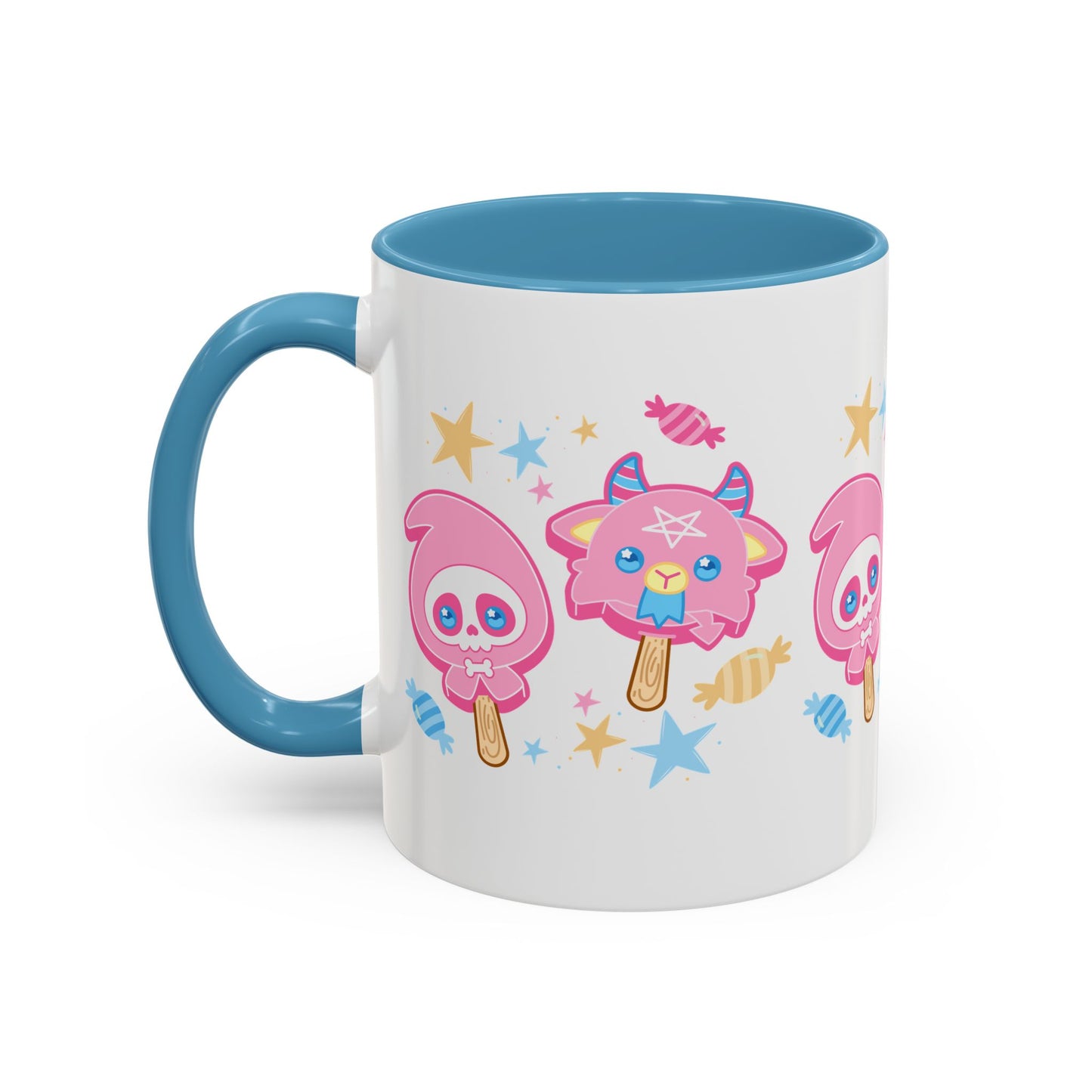 Halloween Treats Pastel Accent Coffee Mug (11, 15oz)