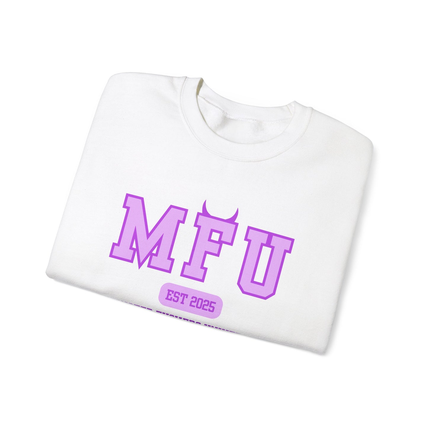 MFU Purple Unisex Heavy Blend™ Crewneck Sweatshirt