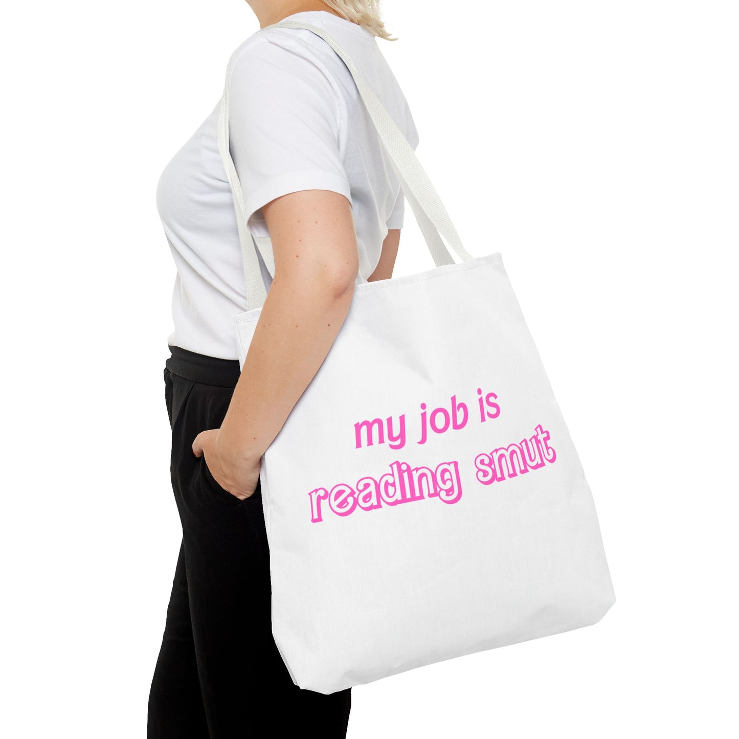 My Job is reading smutTote Bag (AOP)