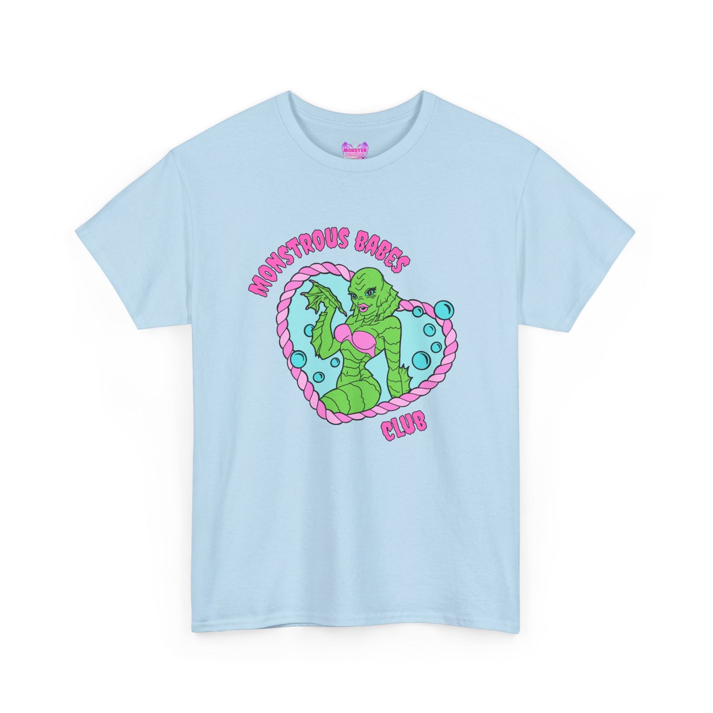 Monstrous Babes Club Lagoona Unisex Heavy Cotton Tee