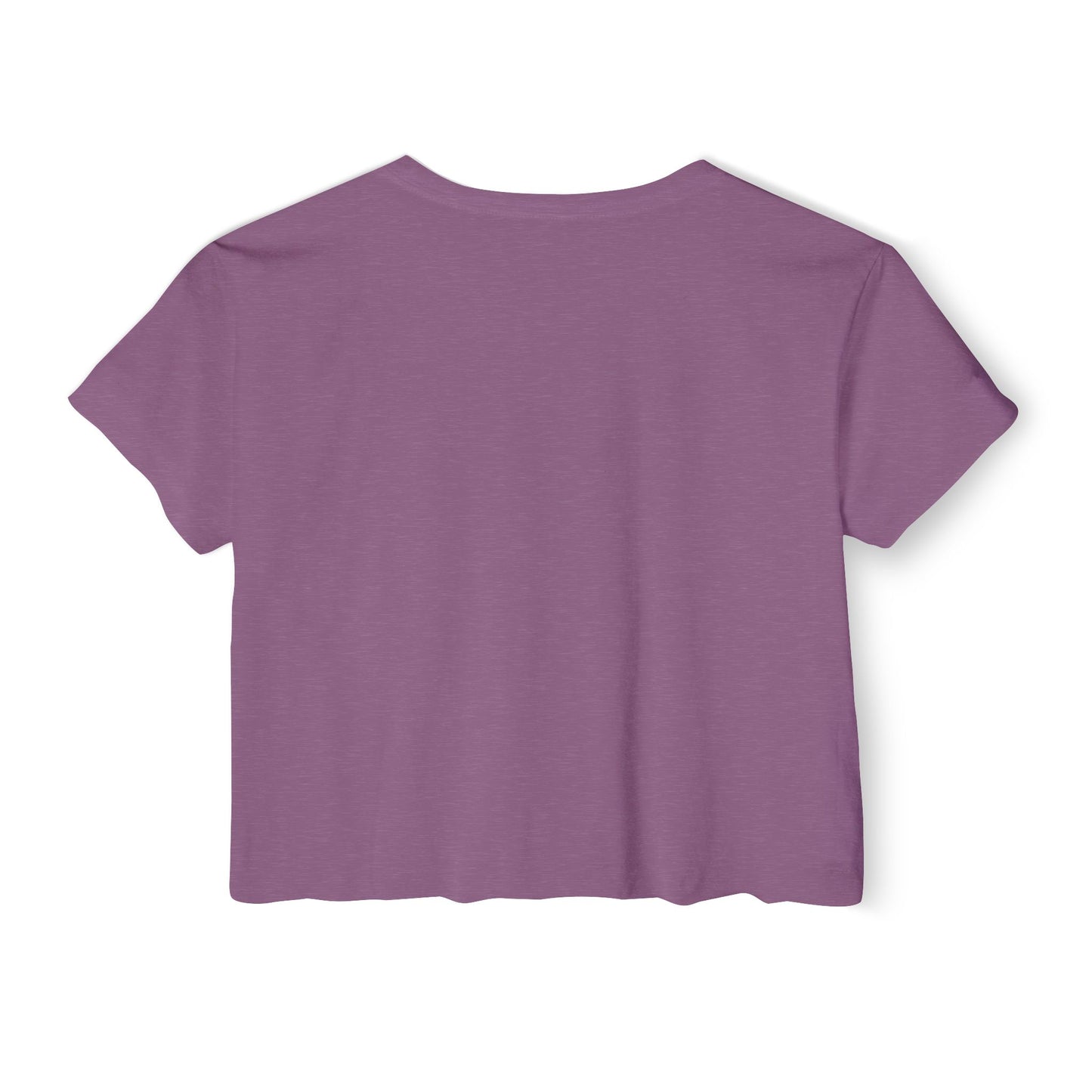 Candy Hearts Tropes Women's Festival Crop Top