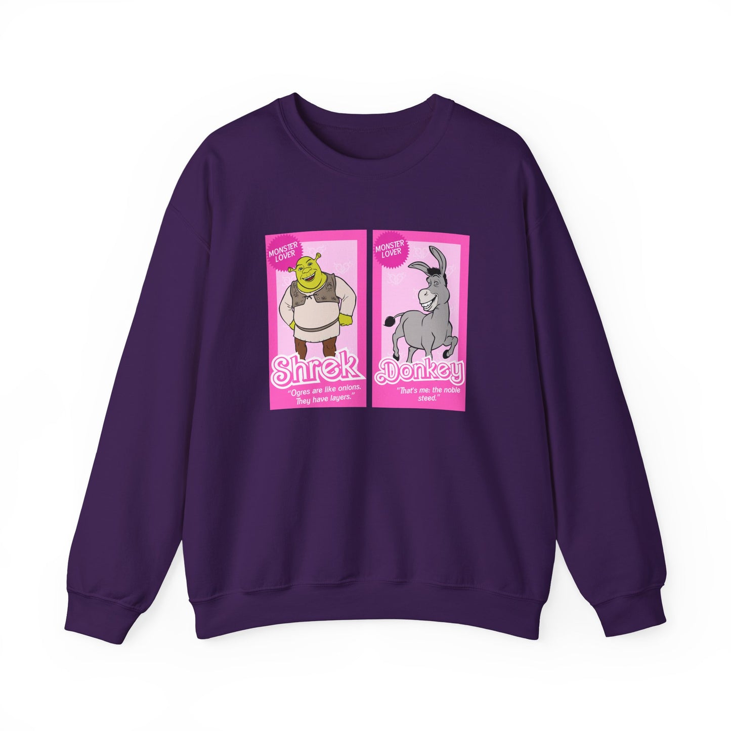 Ogre and Donkey Dolls Unisex Heavy Blend™ Crewneck Sweatshirt