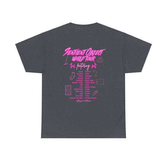 Sentient Object World Tour Unisex Heavy Cotton Tee