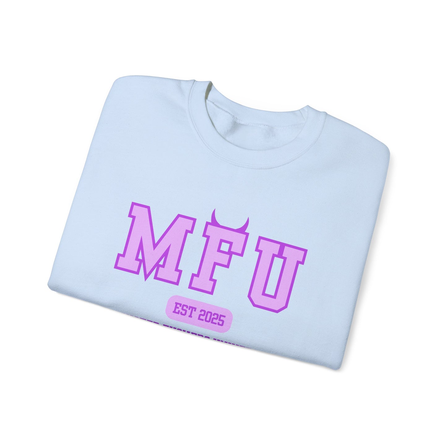 MFU Purple Unisex Heavy Blend™ Crewneck Sweatshirt