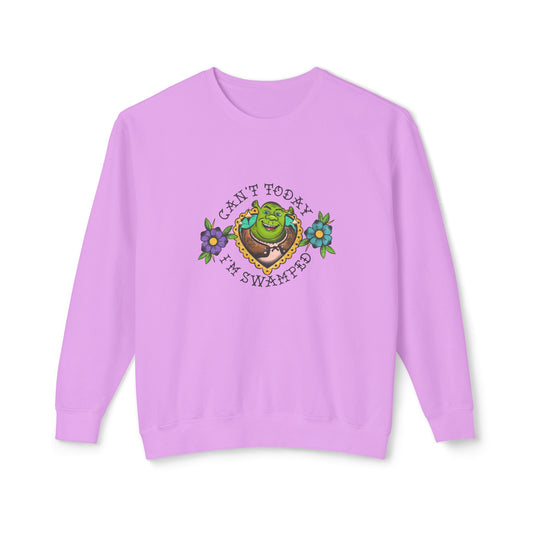 Tattoo Swamped Unisex Lightweight Comfort Colors Sweatshirt