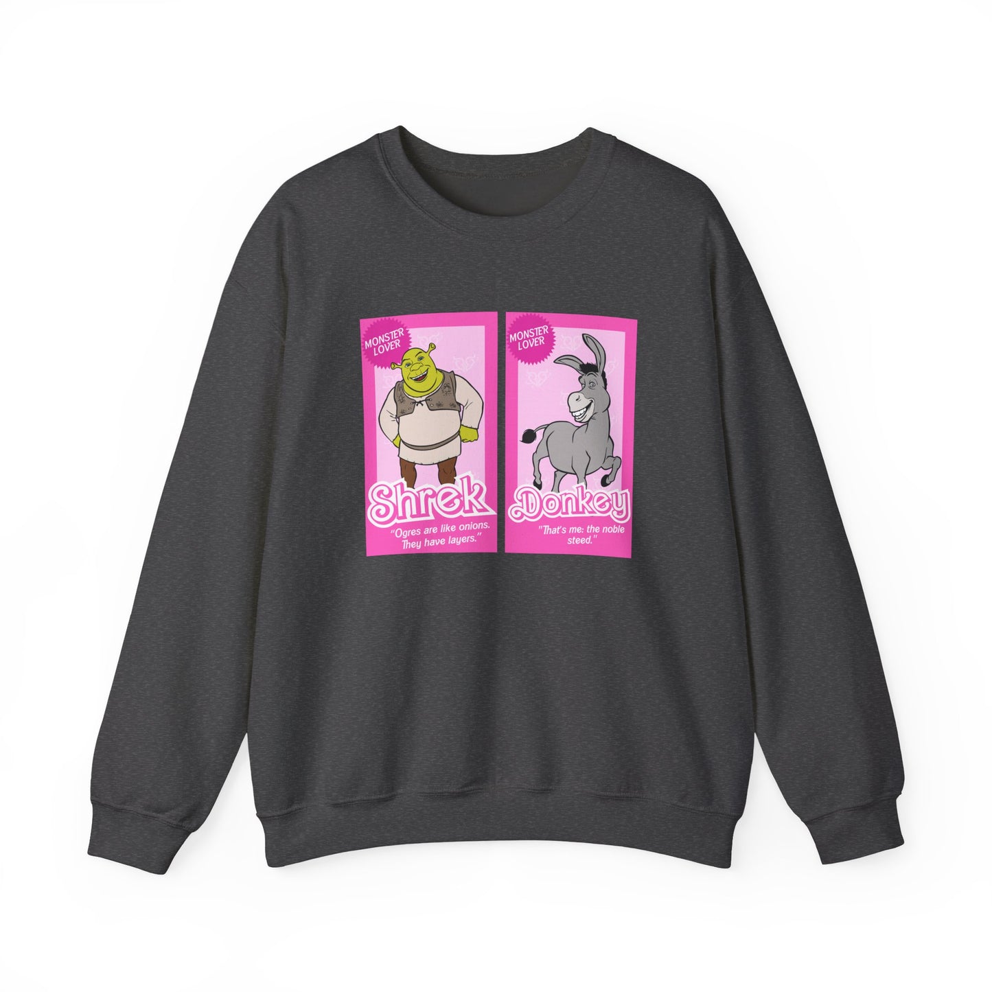 Ogre and Donkey Dolls Unisex Heavy Blend™ Crewneck Sweatshirt