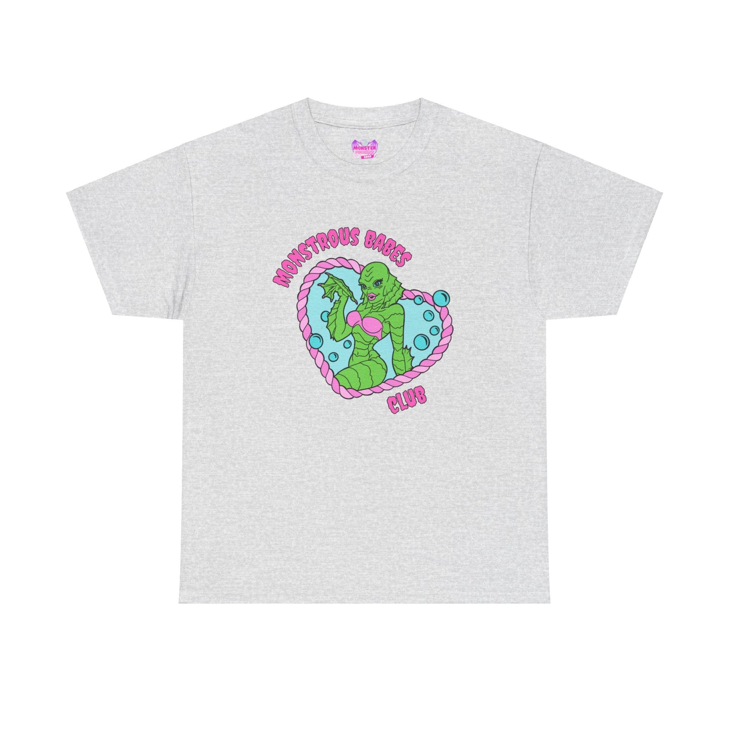 Monstrous Babes Club Lagoona Unisex Heavy Cotton Tee