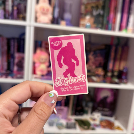 Monster Doll Bigfoot Sticker