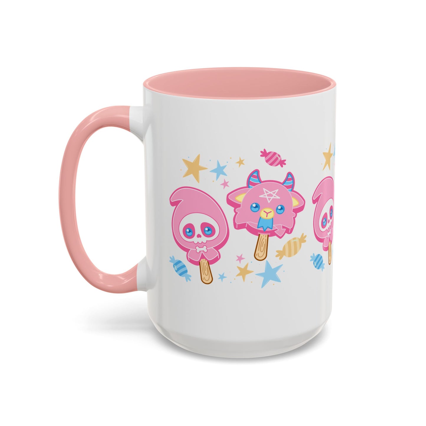 Halloween Treats Pastel Accent Coffee Mug (11, 15oz)