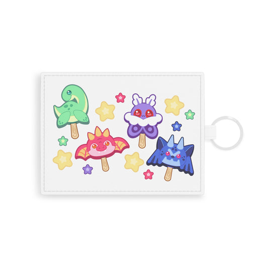 Monster Treats 2 Saffiano Leather Card Holder