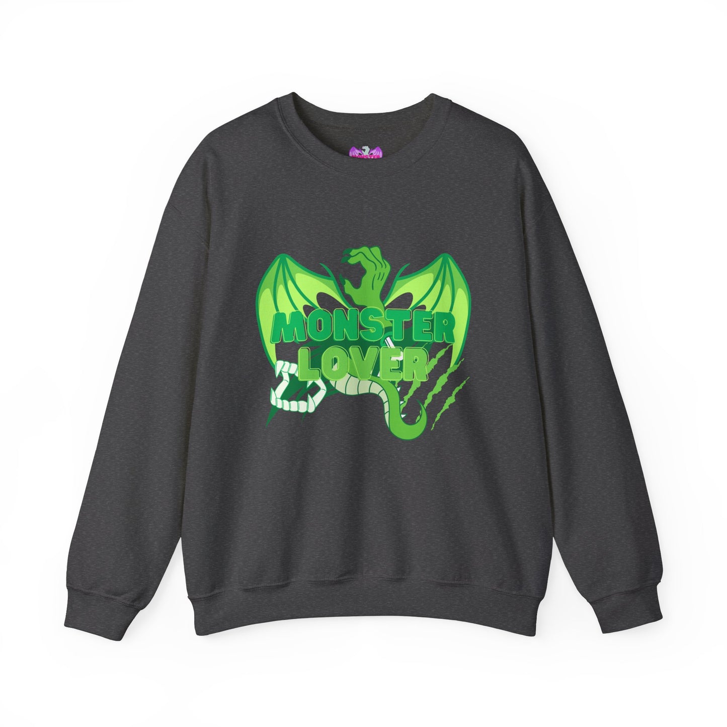 Lucky Green Monster Lover SE Unisex Heavy Blend™ Crewneck Sweatshirt
