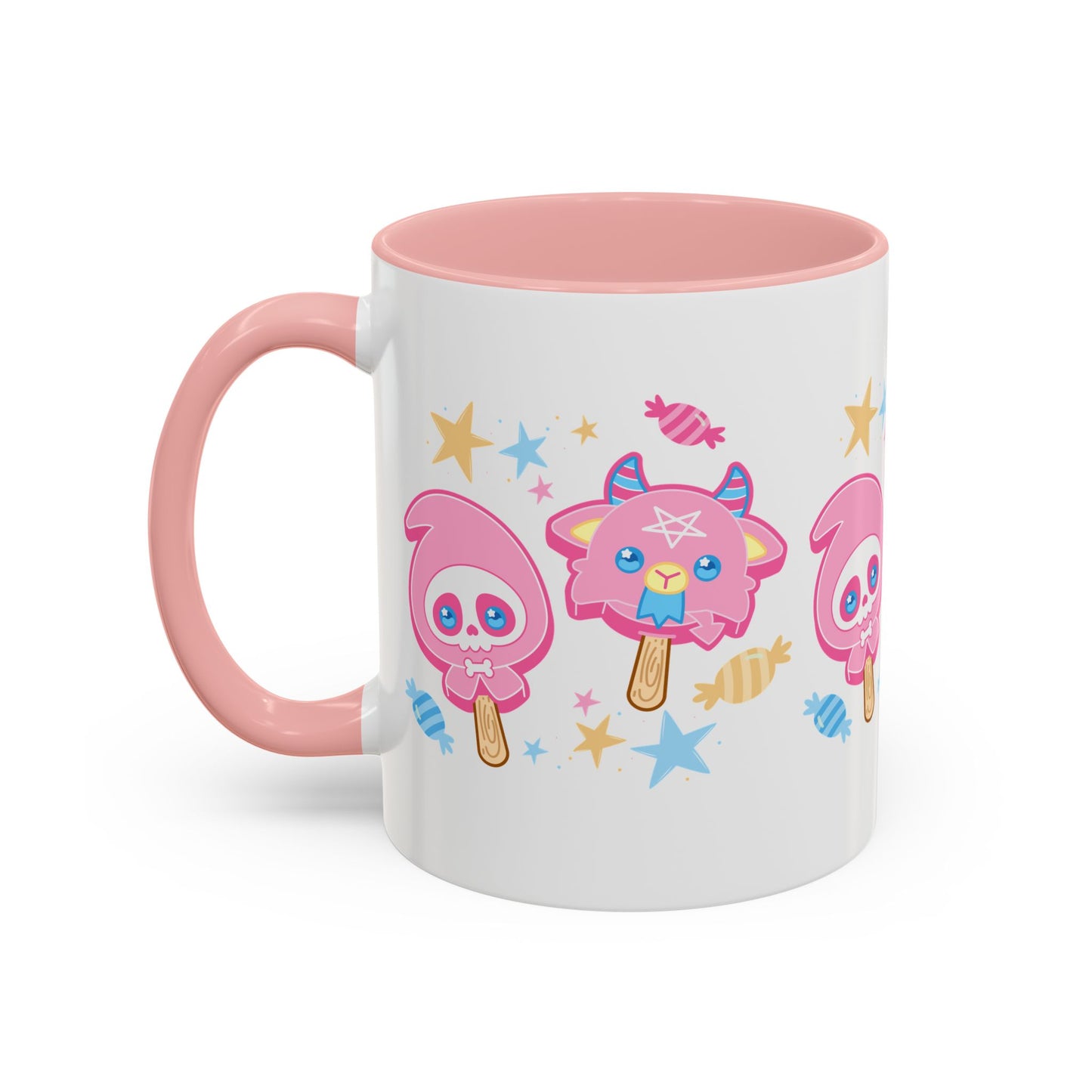 Halloween Treats Pastel Accent Coffee Mug (11, 15oz)