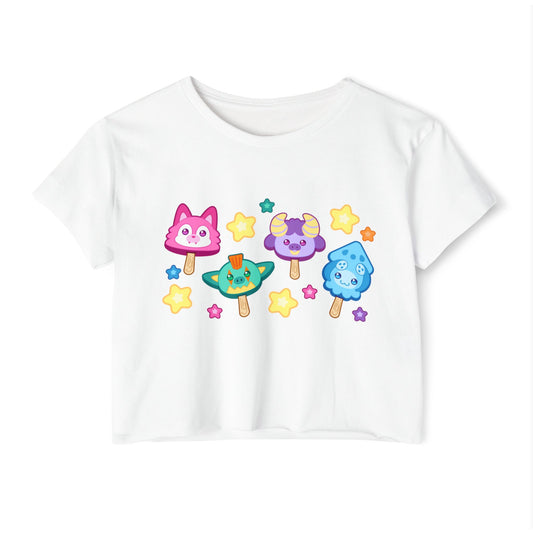 Monster Treats Women's Festival Crop Top