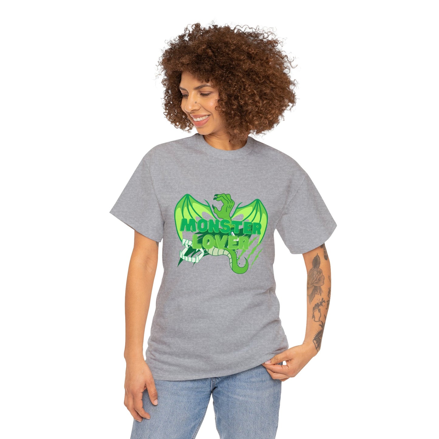 Lucky Green Monster Lover SE Unisex Heavy Cotton Tee