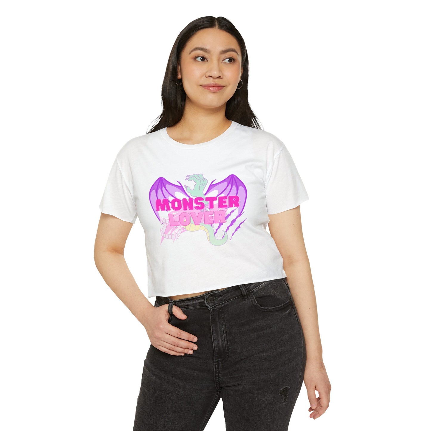 Monster Lover Women's Festival Crop Top