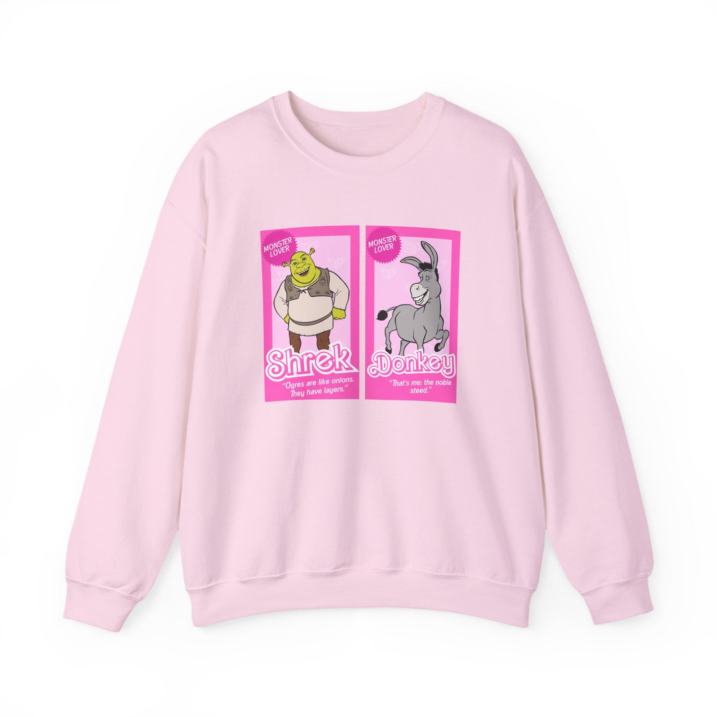 Ogre and Donkey Dolls Unisex Heavy Blend™ Crewneck Sweatshirt