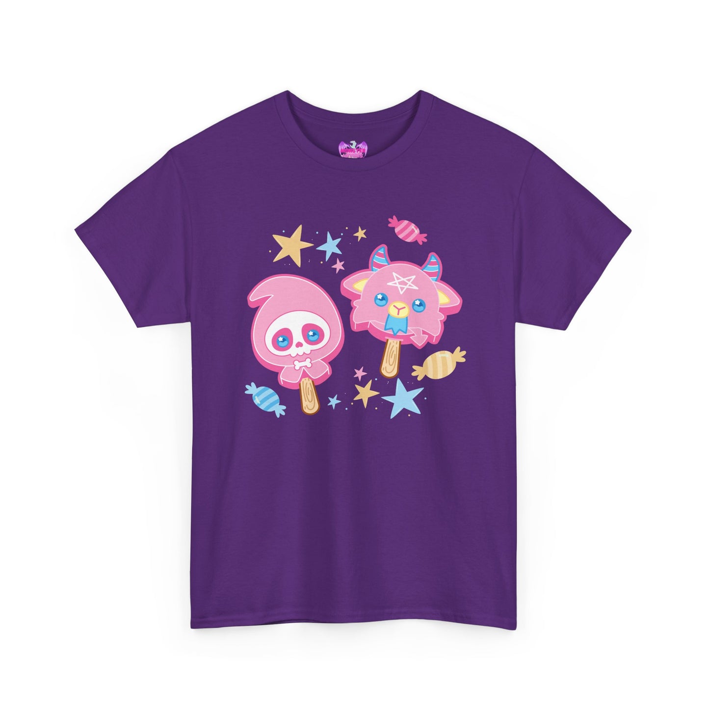 Halloween Treats Pastel Unisex Heavy Cotton Tee