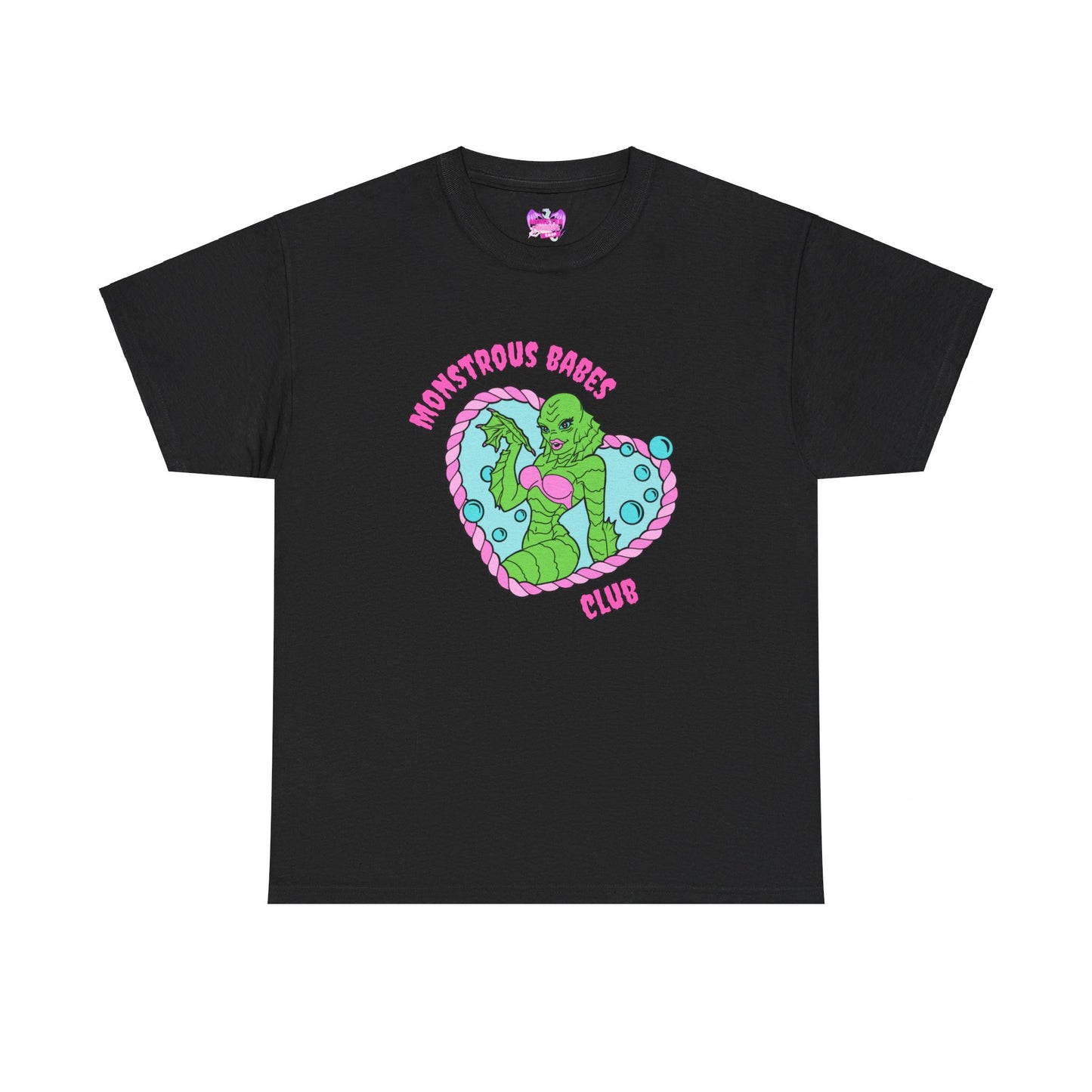 Monstrous Babes Club Lagoona Unisex Heavy Cotton Tee