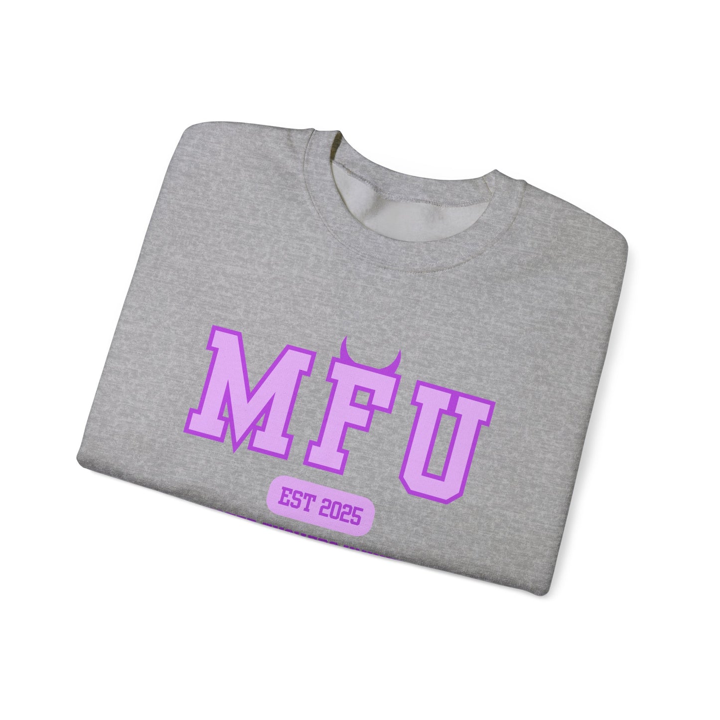 MFU Purple Unisex Heavy Blend™ Crewneck Sweatshirt