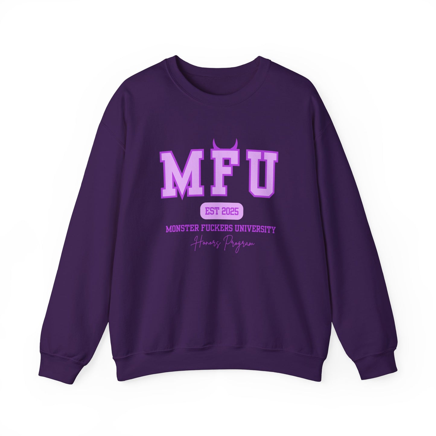 MFU Purple Unisex Heavy Blend™ Crewneck Sweatshirt