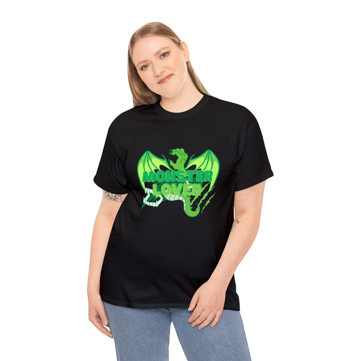 Lucky Green Monster Lover SE Unisex Heavy Cotton Tee