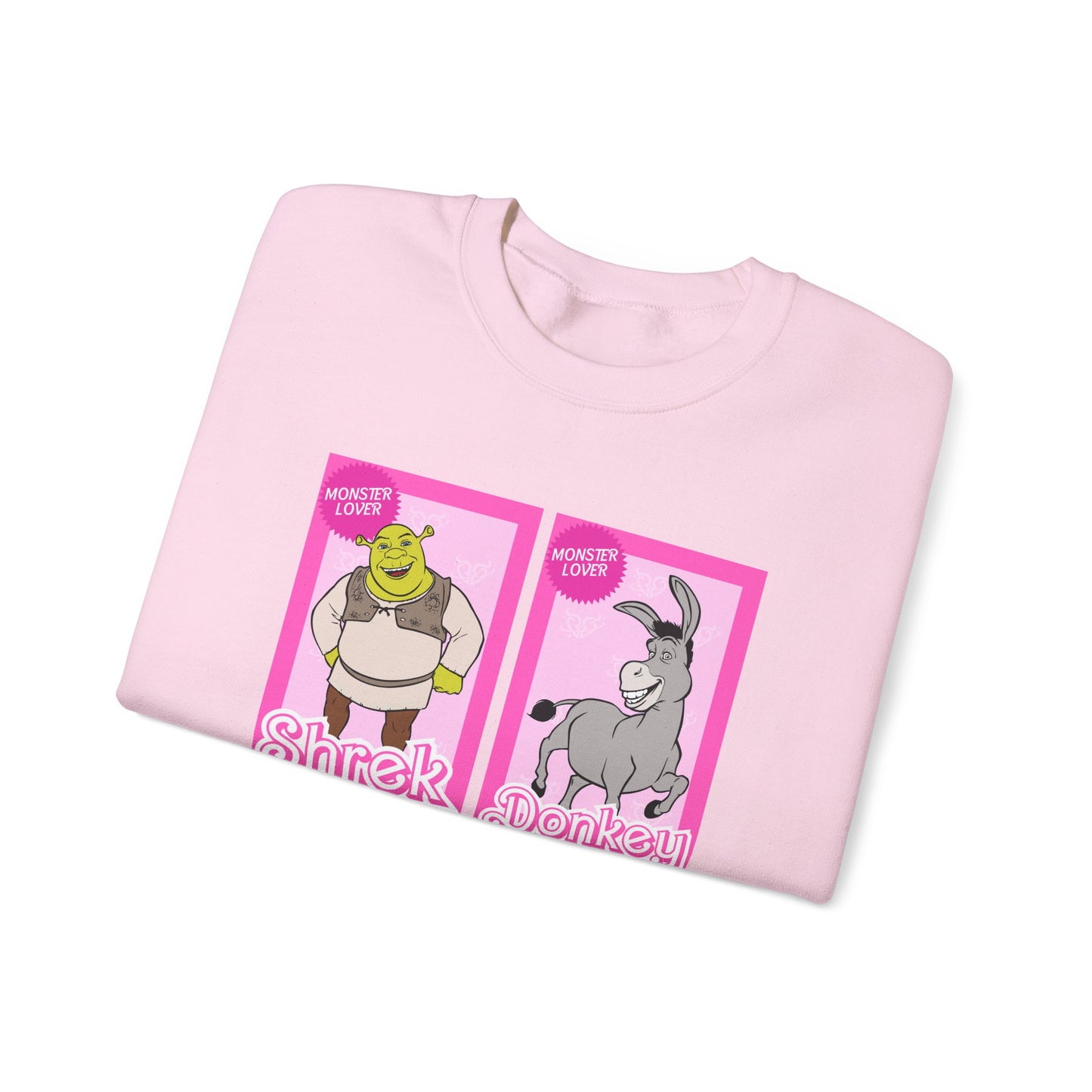 Ogre and Donkey Dolls Unisex Heavy Blend™ Crewneck Sweatshirt