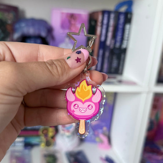 Demon Treat Holo Keychain