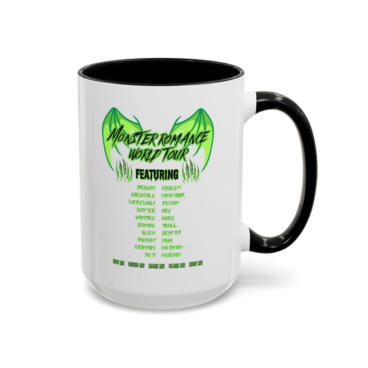 Monster Romance World Tour Accent Coffee Mug (11, 15oz)