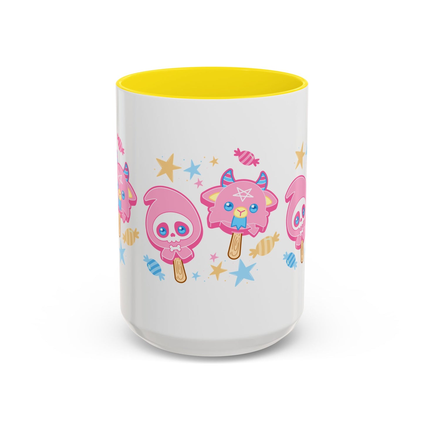 Halloween Treats Pastel Accent Coffee Mug (11, 15oz)